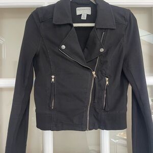 Marrakech Women's Black Moto Jacket sold by Anthropologie